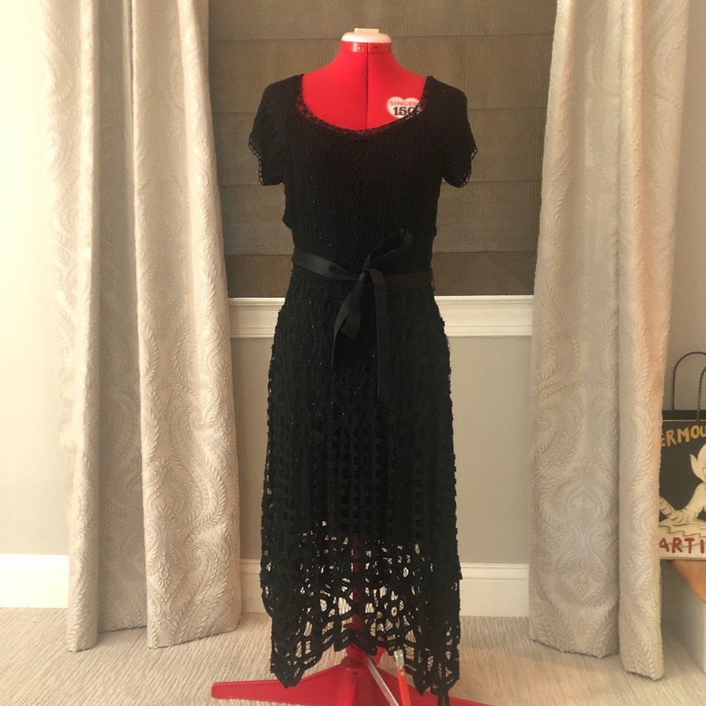 Crocheted Dress L
